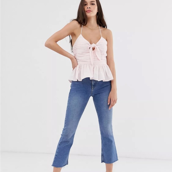 ASOS Halter Sun Top with Bunny Tie - Picture 4 of 4